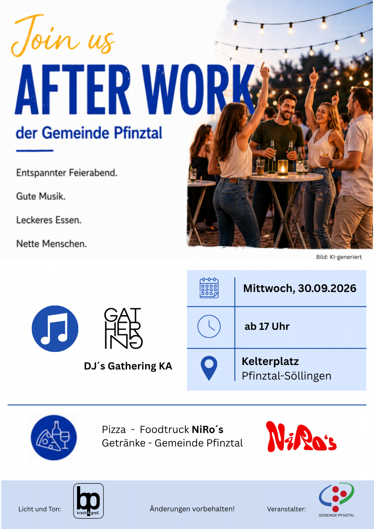 Flyer Afterwork